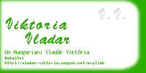 viktoria vladar business card